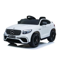 Mercedes GLC 63 - Beli Dečiji automobil na akumulator