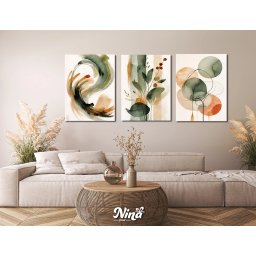 Zemljana harmonija DIGITAL ART slike na platnu ms269