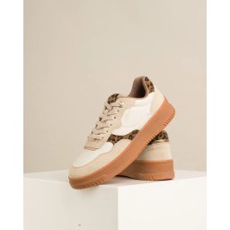 Ženske patike na pertlanje 23632-45 bež