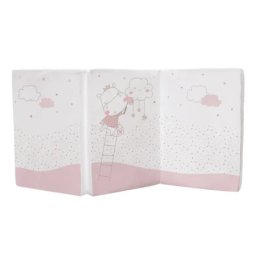 KikkaBoo sklopivi dušek 60/120/5 cm Hippo Dreams ( KKB21031 )