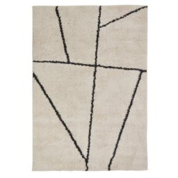 Tepih 135x190 cm krem