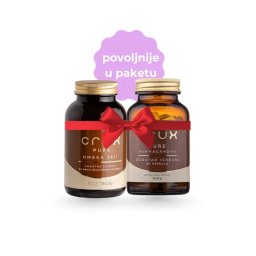 Crux Omega 90 mekih kapsula + Ašvaganda 60 kapsula