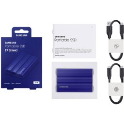 SAMSUNG Portable T7 Shield 1TB plavi eksterni SSD MU-PE1T0R