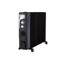 Raf r.1329b uljni radijator sa ventilatorom 13 rebara crni 2900w