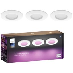 Philips 929003712102 hue wca ugradna spot svetiljka slim s x3 bela ( 20958 )