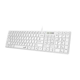 Genius SlimStar 126 USB US bela tastatura