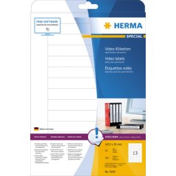 Herma Etikete 147x20 A4/1 1/25 bela ( 02H5069 )