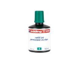 Edding T-100 Permanent mastilo 100ml zelena ( 08MM10F )