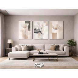 Mir u tonovima DIGITAL ART slike na platnu ms270