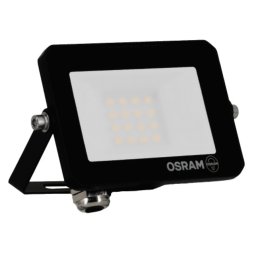 LED REFLEKTOR 10W CW 6500K HLADNO BELA IP65 CRNI FL LUX OSRAM