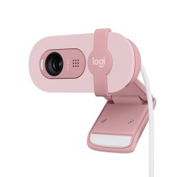 Logitech brio 100 full HD webcam USB rose