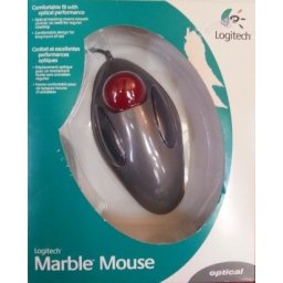 Logitech Marble 2 Button Wired Track Ball Optical Mouse