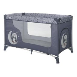 Lorelli prenosivi krevet moonlight 1 nivo - cool grey pandas (2023) ( 10080392362 )