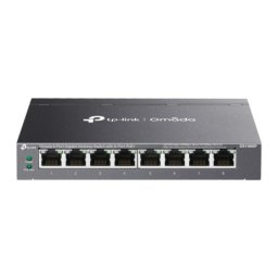 Tp-link ds108gp 8x1g poe/65w lan switch