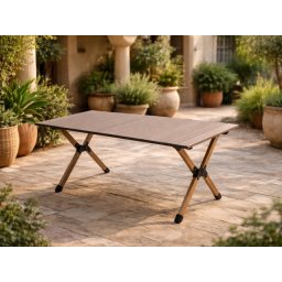 Alberg Sklopivi sto 90 x 60 cm Saphira 2.0 - drveni dekor ( KLS-DT002 )