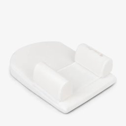 Kikkaboo pozicioner za krevetac od memorijske pene airknit white ( kkb12134 )