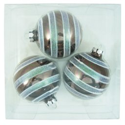 Viter novogodisnja ukras kugle 1/3 staklene ( 475409_5 )