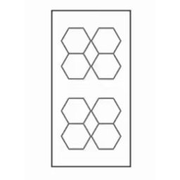Spectra 175-265v 6500k v4 led svetla hexagon 498w ( 119-0004 )