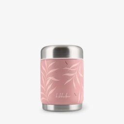 Kikkaboo termo činija za hranu od nerđajućeg čelika 400 ml flora blush ( kkb31092 )