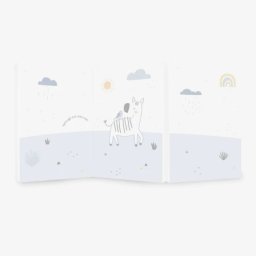 Kikkaboo sklopivi dušek 60/120/5 cm stripy friends ( kkb21053 )