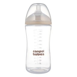 Canpol babies flasica antikolik dual zone 330ml natural 35/402 ( 35/402 )