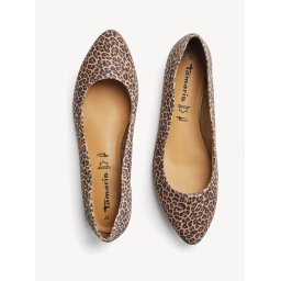 Kožne ženske baletanke 1-22119-42 leopard