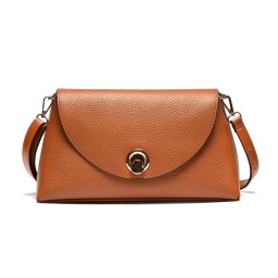 T012605CAM – Camel mini crossbody torba sa preklopom