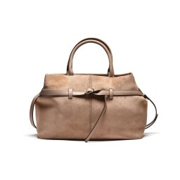 T012628TAP – Taupe velur torba mekane forme