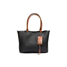 T012636BLK – Crna veća soft shopper torba