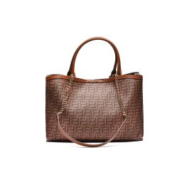 T012650CAM – Camel klasična torba sa logo dezenom