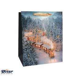 Novogodišnja kesa voz u noći l ( 371120 )