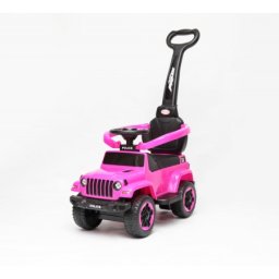 Baby bc8336. guralica jeep sa ručkom roze ( 827016R )