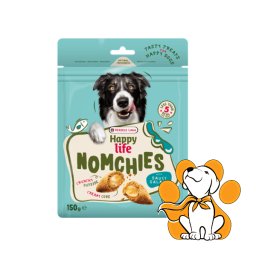 Happy Life Nomchies Salmon 150g, Hrskavi Jastučići Sa Krem Punjenjem Lososa