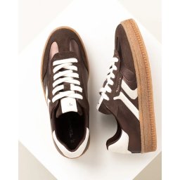 Kožne retro patike 1-23723-44 braon