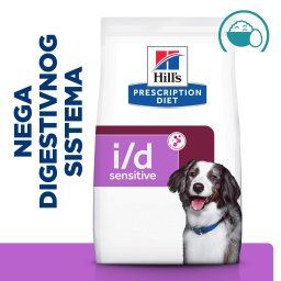 Hill’s Prescription Diet i/d Sensitive Hrana za Pse sa Jajima i Pirinčem 1,5kg
