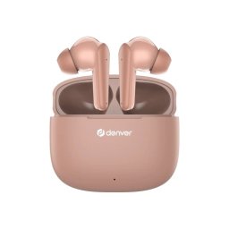 DENVER TWE-48DR Roze bežične BT slušalice