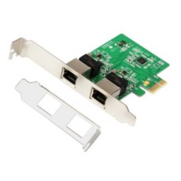 E-Green LAN MK PCI-E 2xRJ45 10/100/1000 Mbp/s