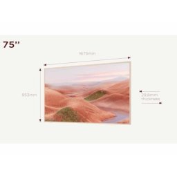 TCL 75A300W/ QLED/ 75"/ 4K UHD/ 144Hz/ Matte Screen/ "Ai" Art/ Google TV/ frame Televizor ( 75A300W )