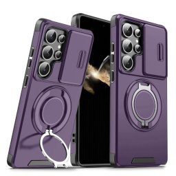 Futrola CamShield Ring stand za Samsung Galaxy S26 Ultra ljubicasta