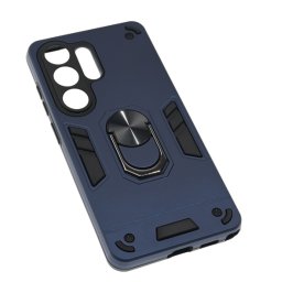 Futrola Hard Ring za Samsung Galaxy S26 Ultra tamno plava