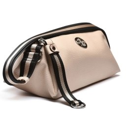 Ženska crossbody torbica sa rajsferšlusom T012617 bež