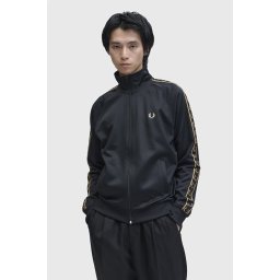 FRED PERRY TAPED JAKNA BLKCHAM