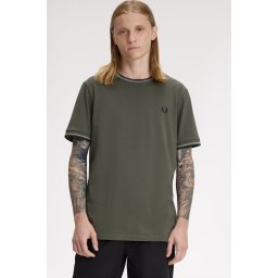FRED PERRY TWIN MAJICA FGREENSB