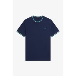 FRED PERRY TWIN MAJICA BLUESWD