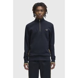 FRED PERRY TAPE HALF DUKS BLKC