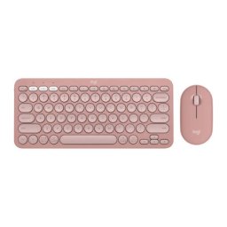 Logitech pebble2 wireless combo US tastatura i miš roze