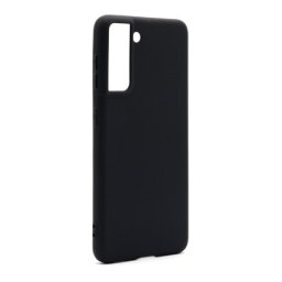 Futrola ultra tanki kolor za samsung g991b galaxy s21 crna ( F92205 )