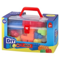Ozzo diy blocks kocke u kutiji 40k plava ( 876261 )