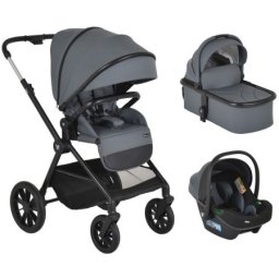 Cangaroo Kolica joker mineral grey 3u1 sa autosedištem i-size ( CAN00088 )