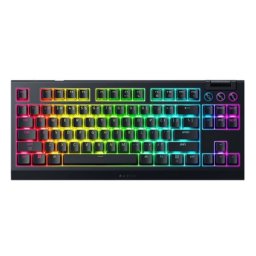 Razer BlackWidow V4 Tenkeyless HyperSpeed - Wireless Mechanical Gaming Keyboard (Orange Tactile Switch) ( 070404 )
